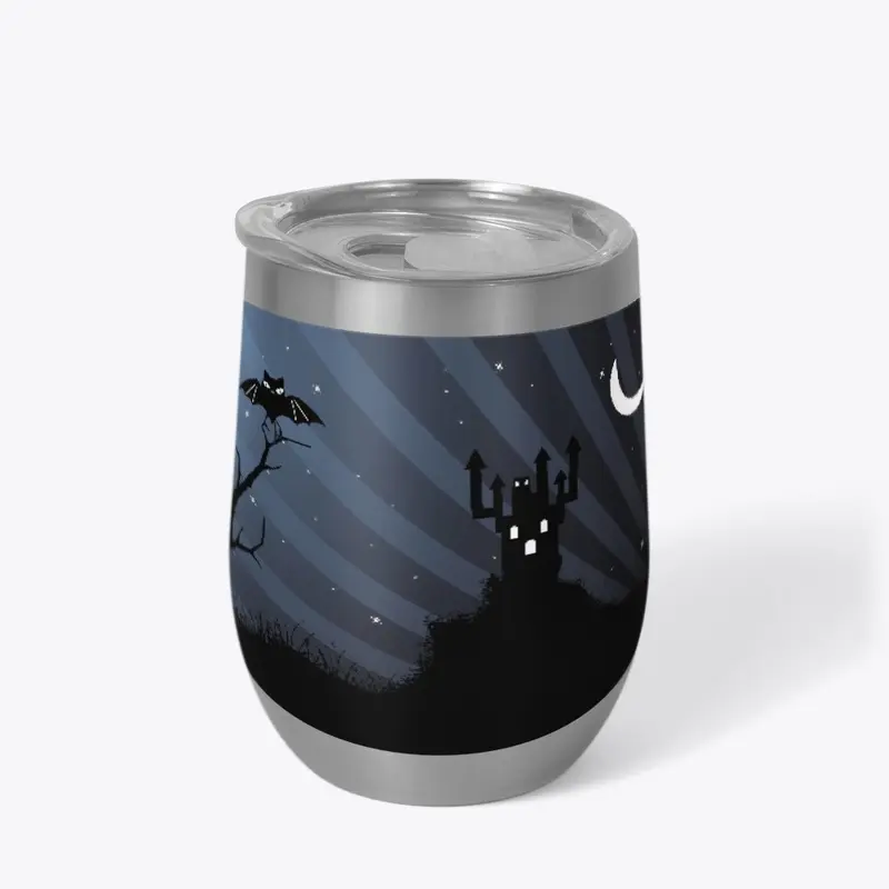 Spooky Wine Tumbler