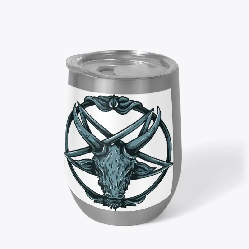 Pentagram Wine Tumbler